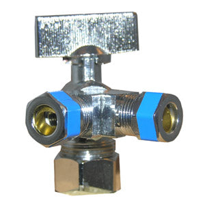 Lasco 3-Way Angle Stop