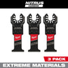 Milwaukee NITRUS™ Carbide Extreme Materials Universal Fit OPEN-LOK™ Multi-Tool Blade