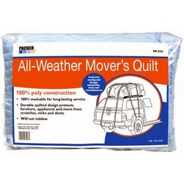 Quilted Moving Blanket, All-Weather, 54 x 80-In.