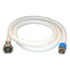 Faucet Connector, Flexible Poly, 3/8 Compression x 1/2 IP x 48-In.