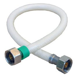 Faucet Connector, Flexible Poly, 1/2 x 1/2 x 20-In.