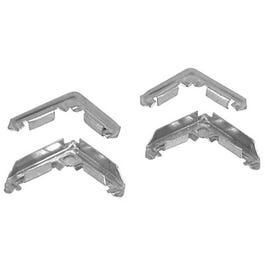 Screen Frame Corners, Metal, Miter-Cut, 3/4-In., 100-Pk.