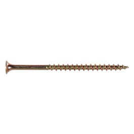 Wood Screw, Phillips, Zinc & Yellow Dichromate, 2-In. x 6, 5-Lbs.