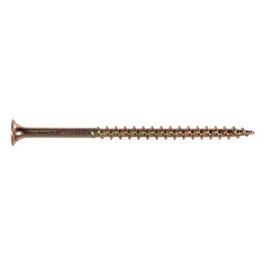 Wood Screws, Phillips, Zinc & Yellow Dichromate, 2.5-In. x 8, 5-Lbs.