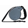 Retractable Dog Leash, Gray, Small Dogs, 13-Ft.