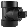 ABS/DWV Clean Out Pipe Tee, Hub x Hub x FPT, 2-In.