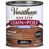 Stain & Polyurethane, Water-Based, Early American, 1-Qt.