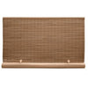 Roll Up Blind, Woodgrain PVC, 72 x 72-In.