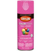 COLORmaxx Spray Paint + Primer, Gloss Mambo Pink, 12-oz.