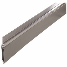 Cinch Door Bottom Sweep, Silver, 36-In.