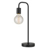 Table Lamp, Black, 60-Watt, 18-In.