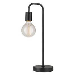 Table Lamp, Black, 60-Watt, 18-In.