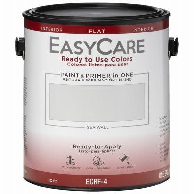 True Value EasyCare Ready To Use Colors Paint & Primer Interior Flat Latex