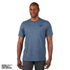 Hybrid Work Tee - Short Sleeve - Blue 2X