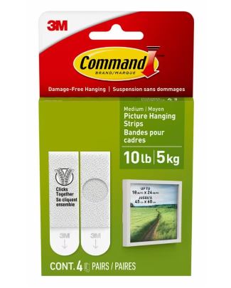 3M Command™ Medium Picture Hanging Strips (Medium)