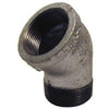 Galvanized Street Elbow, 45 Degree, 2-In.