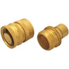 Landscapers Select GB9615 Hose Connector Male and Female Brass (3/4)