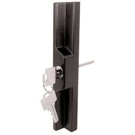 Sliding Glass Door Cabinet Pull, Black Aluminum