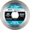 Makita X‑LOCK 4‑1/2 Continuous Rim Diamond Blade for Ceramic and Granite Cutting