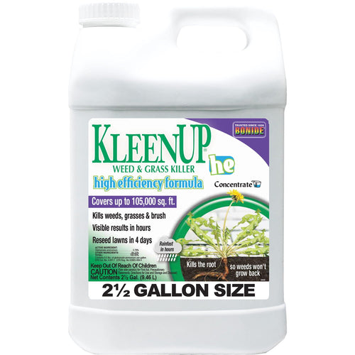 Bonide KleenUp® “HE” High Efficiency Weed & Grass Killer Concentrate 2.5 Gallons (2.5 Gallons)