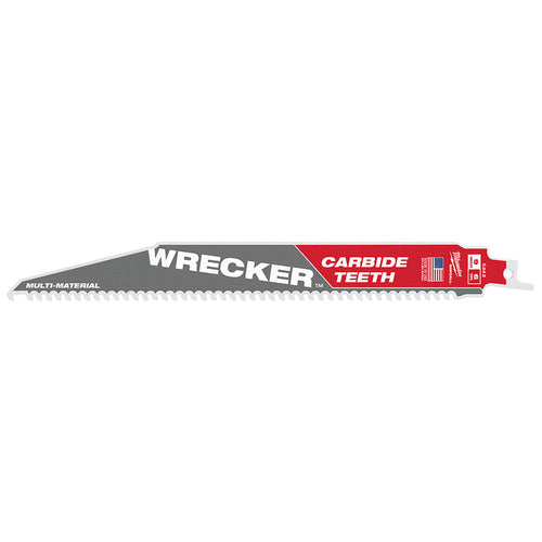 9 6 TPI THE WRECKER™ with Carbide Teeth SAWZALL® Blade 1PK