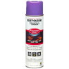 Rust-Oleum M1800 System Water-Based Precision Line Marking Paint 17 oz Fluorescent Purple (17 Oz, Fluorescent Purple)