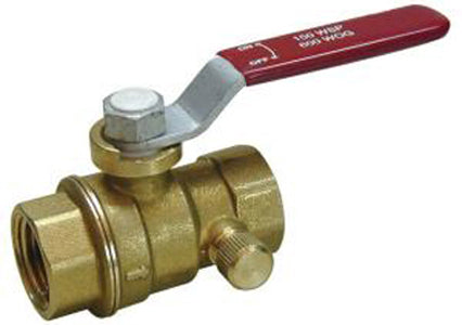 1/2  NL BRASS BALL VALVE