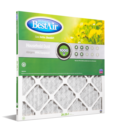 BestAir® B1-2020-8-12 Pleated Filter Merv 8 (20