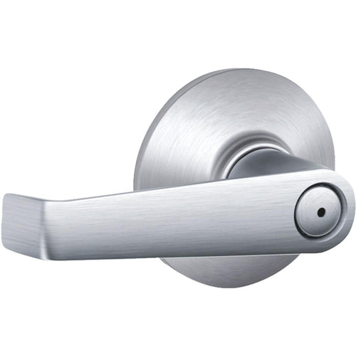 Schlage Satin Chrome Elan Privacy Door Lever