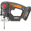 WORX 20 Volt Axis Lithium-Ion Cordless Jigsaw/Reciprocating Saw Kit