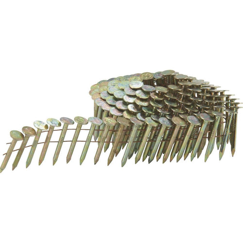 Grip-Rite 15 Degree Wire Weld Electrogalvanized Coil Roofing Nail, 1-1/4 In. (7200 Ct.)