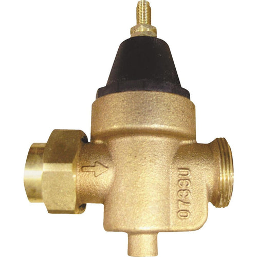 Watts 1 In. Female Threaded Union x 1 In. NPT Bronze Pressure Regulator