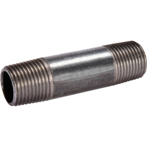 Southland 1 In. x 5 In. Schedule 40 Welded Steel Black Iron Nipple