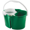 Libman 4 Gal. Green Clean & Rinse Bucket with Wringer