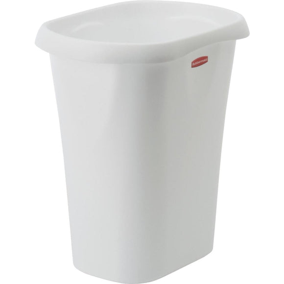 Rubbermaid 12 Qt. White Wastebasket