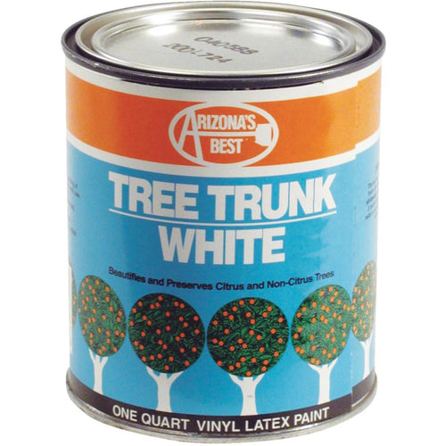 Arizona's Best White Vinyl Latex Paint 1 Quart Tree Trunk Coating