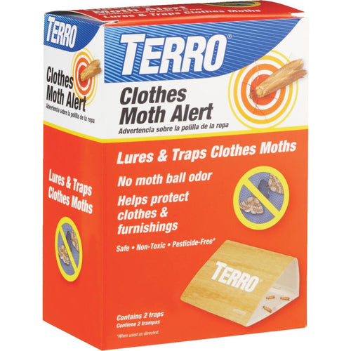 Terro Glue Clothes Moth Alert Trap (2-Pack)