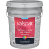 Valspar Medallion 100% Acrylic Paint & Primer Flat Exterior House Paint, White, 5 Gal.