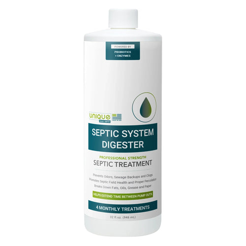 Unique Drain + Septic Septic System Digester Liquid (32 oz)