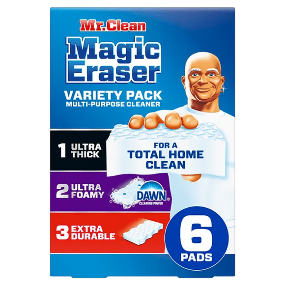 Mr. Clean Magic Eraser Variety Pack (6 Count)