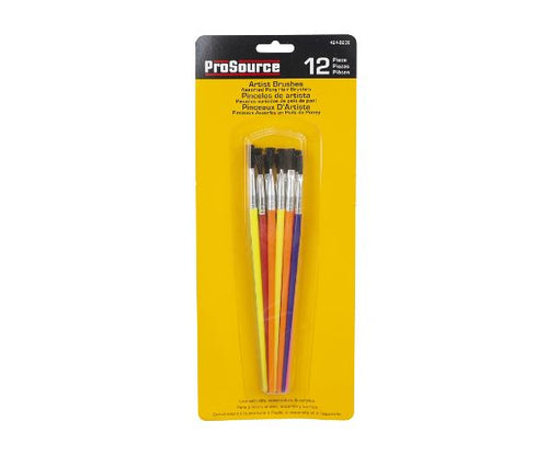 ProSource Artist Brush Set Plastic Handle