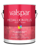 Valspar® Medallion® Plus Exterior Paint + Primer Flat 1 Quart White Base (1 quart, White Base)