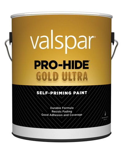 Valspar® Pro-Hide® Gold Ultra Exterior Self-Priming Paint Flat 5 Gallon Pastel Base