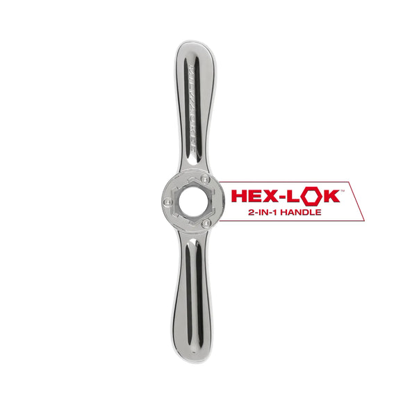 Milwaukee Hex-LOK™ 2-in-1 Tap and Die Threading Handle