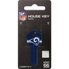 Hillman Group NFL Los Angeles Rams Key Blank Kwikset KW1/66 (Single Sided)