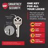 Kwikset Cove Knob - Keyed - featuring SmartKey