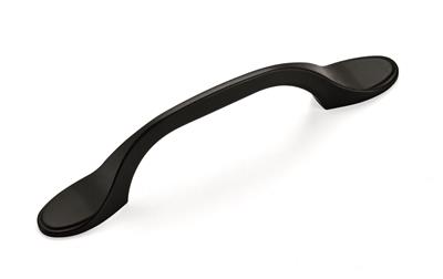 Amerock RAVINO Cabinet Pull (3 in. Pull, Matte Black, BP21935FB)