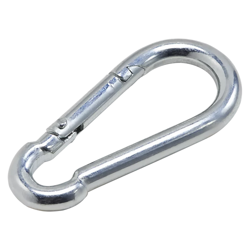 National Hardware Interlocking Spring Snap (1/4 x 2, Zinc Plated)