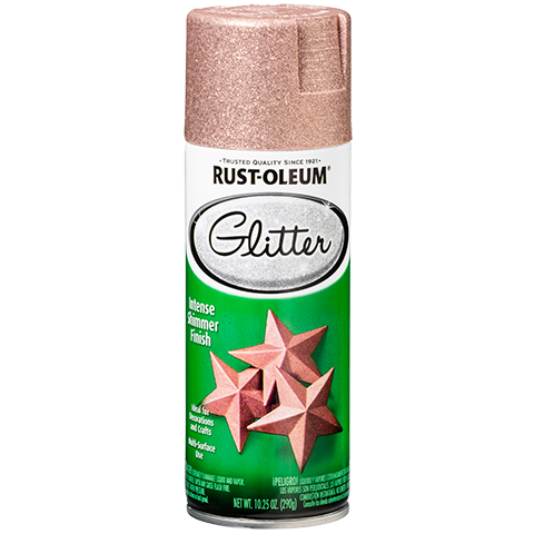 Rust-Oleum® Glitter Spray Paint Rose Gold