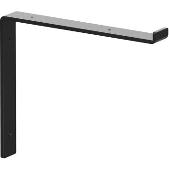 Knape & Vogt RP-201SL-12BK Decorative Shelf Bracket, Silverton ~ 12